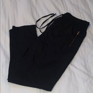 H&M // flowy chiffon pants